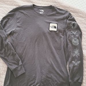 North Face Long Sleeve Men's Tee